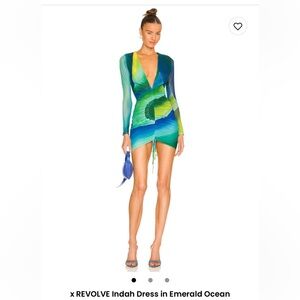 INDAH DRESS
COLOUR: EMERALD x REVOLVE Indah Dress in Emerald Ocean